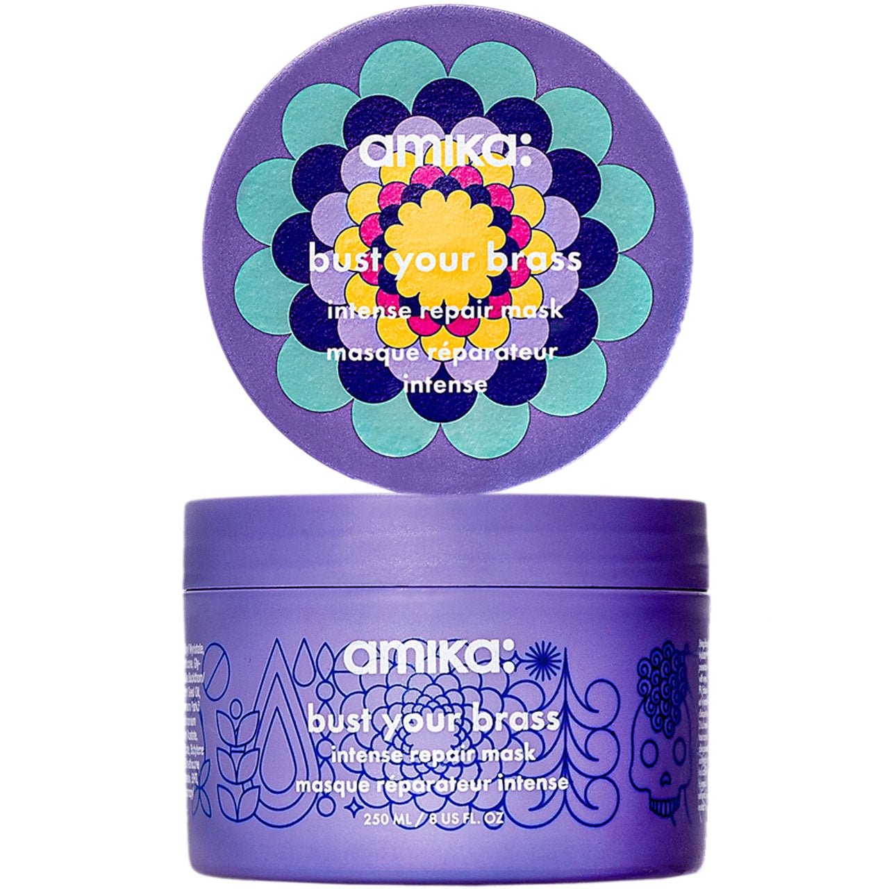 bust your brass: intense repair mask - reconnectbypb.com Mask amika: