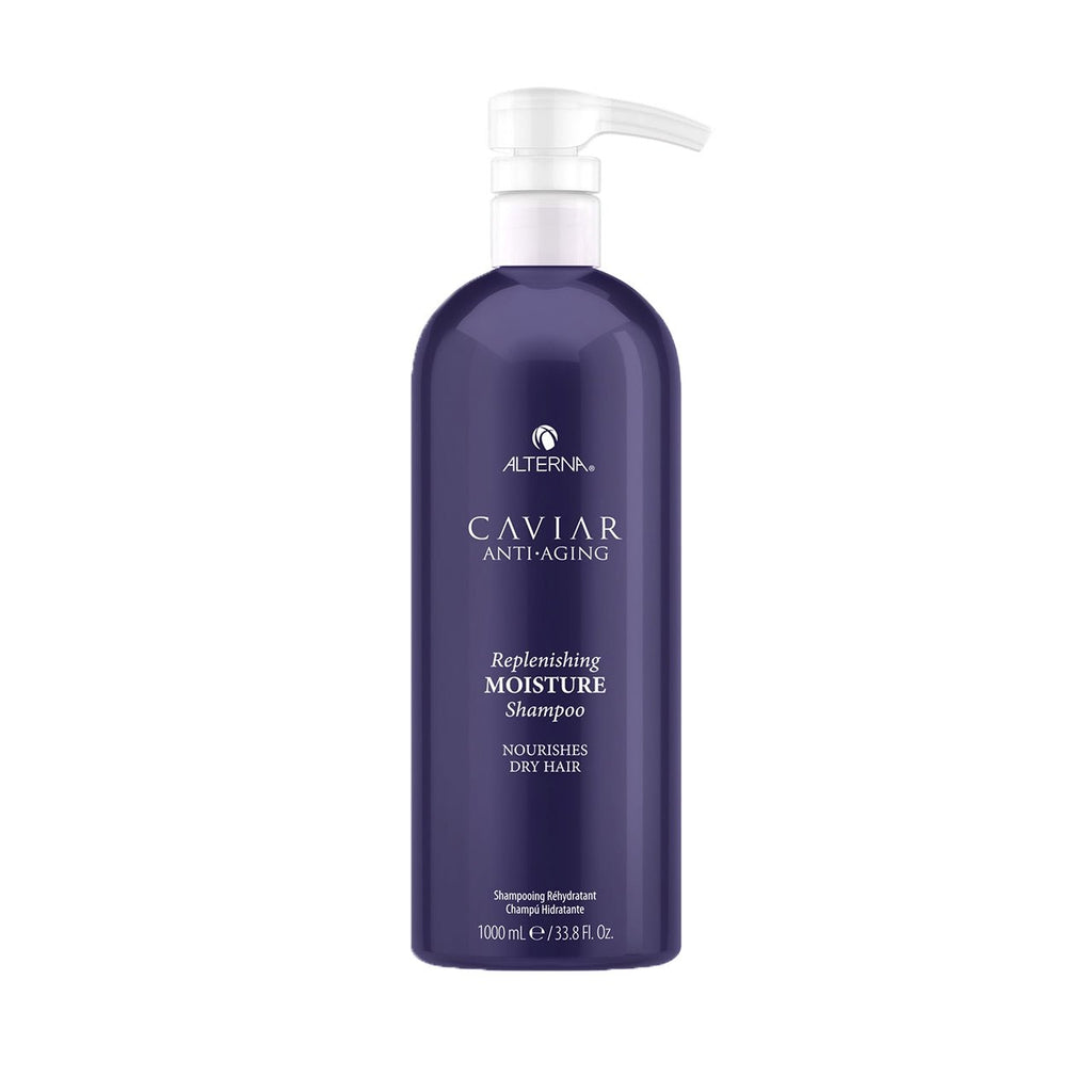 Caviar Anti-Aging: Replenishing MOISTURE Shampoo - Liter - reconnectbypb.com Liter ALTERNA Professional