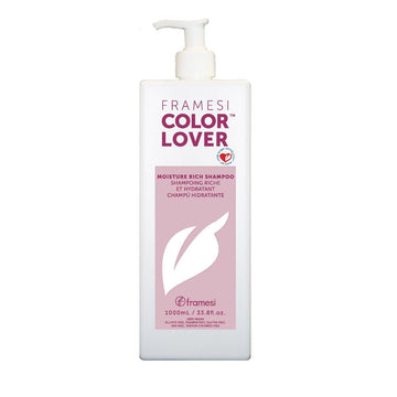 COLOR LOVER: Moisture Rich Shampoo Liter - reconnectbypb.com Shampoo Framesi