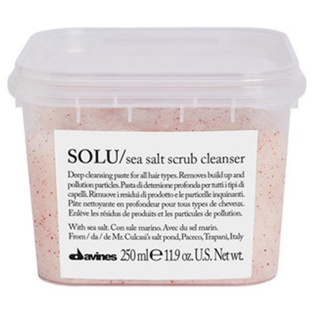 Essential Haircare Solu Sea Salt Scrub Cleanser - reconnectbypb.com Scrub Davines
