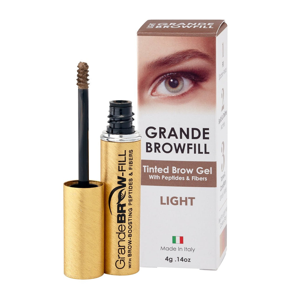GrandeBrowFill | Tinted Brow Gel with Peptides & Fibers - reconnectbypb.com Eyebrows Grande Cosmetics
