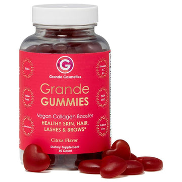 GrandeGummies | Vegan Collagen Booster - Citrus Flavor - reconnectbypb.com Vitamins & Supplements Grande Cosmetics