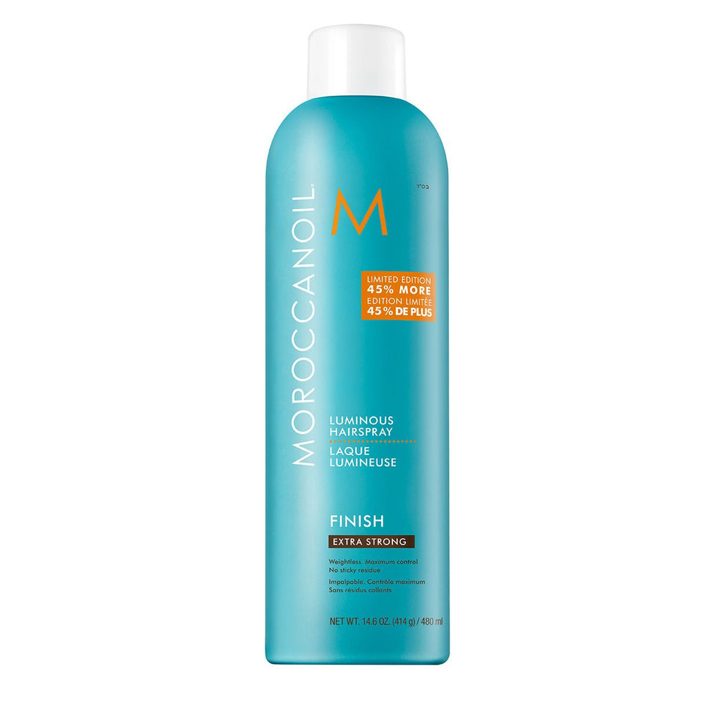 Limited Edition 45% MORE Luminous Hairspray - reconnectbypb.com Spray MOROCCANOIL