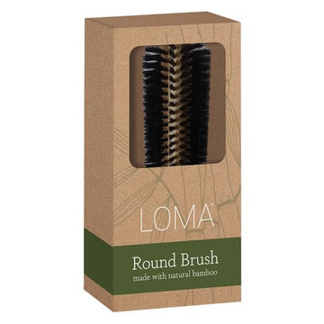LOMA Bamboo Round Brush - reconnectbypb.com Hair Combs LOMA