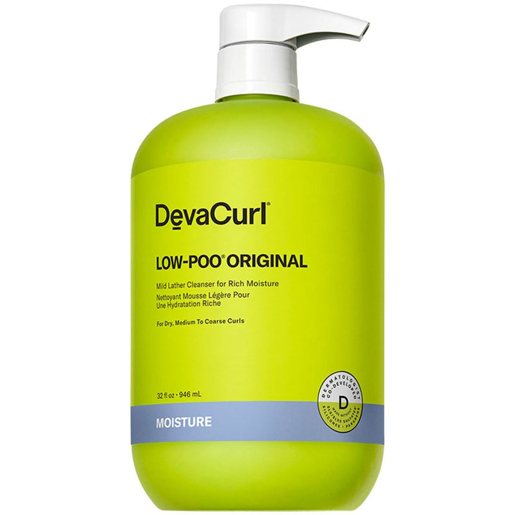 LOW-POO ORIGINAL Mild Lather Cleanser For Rich Moisture - reconnectbypb.com Shampoo DevaCurl