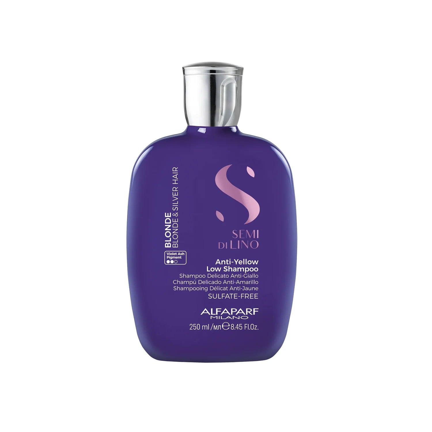 Semi Di Lino: Blonde Anti-Yellow Low Shampoo - reconnectbypb.com Shampoo Alfaparf Milano
